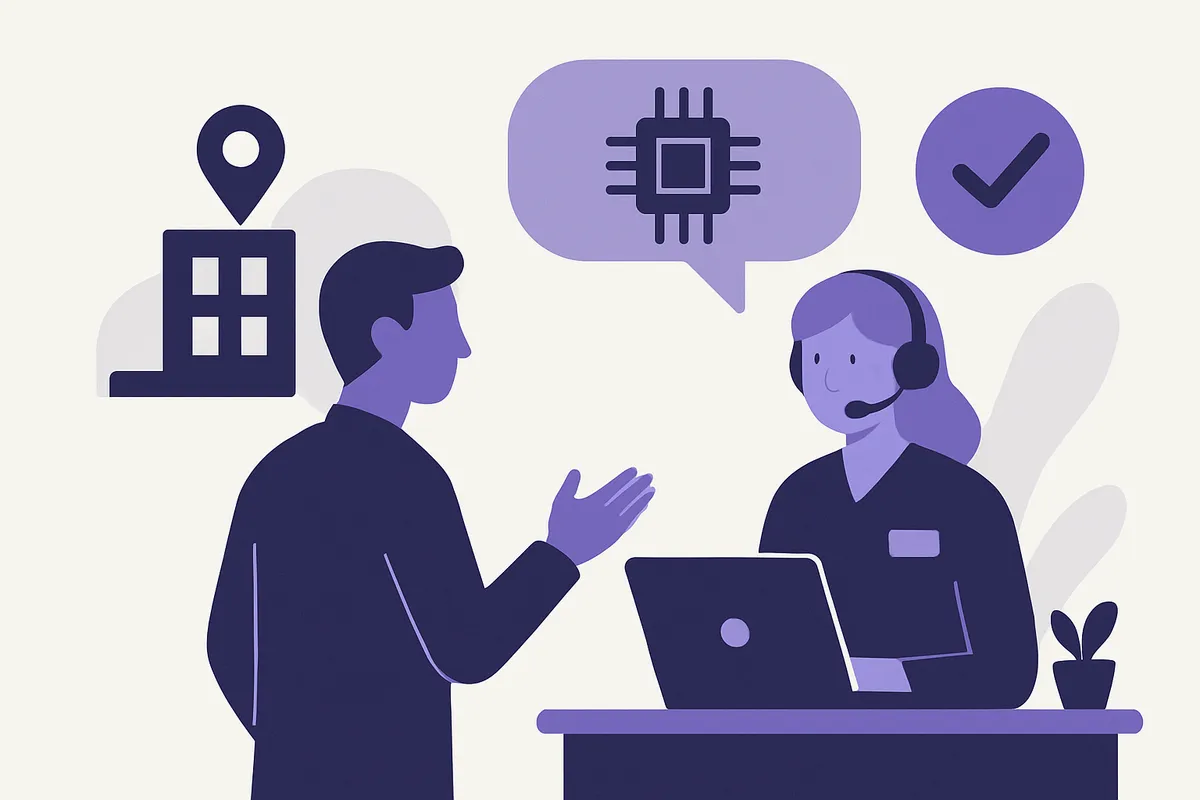 AI Receptionist Benefits for UK Service Industries