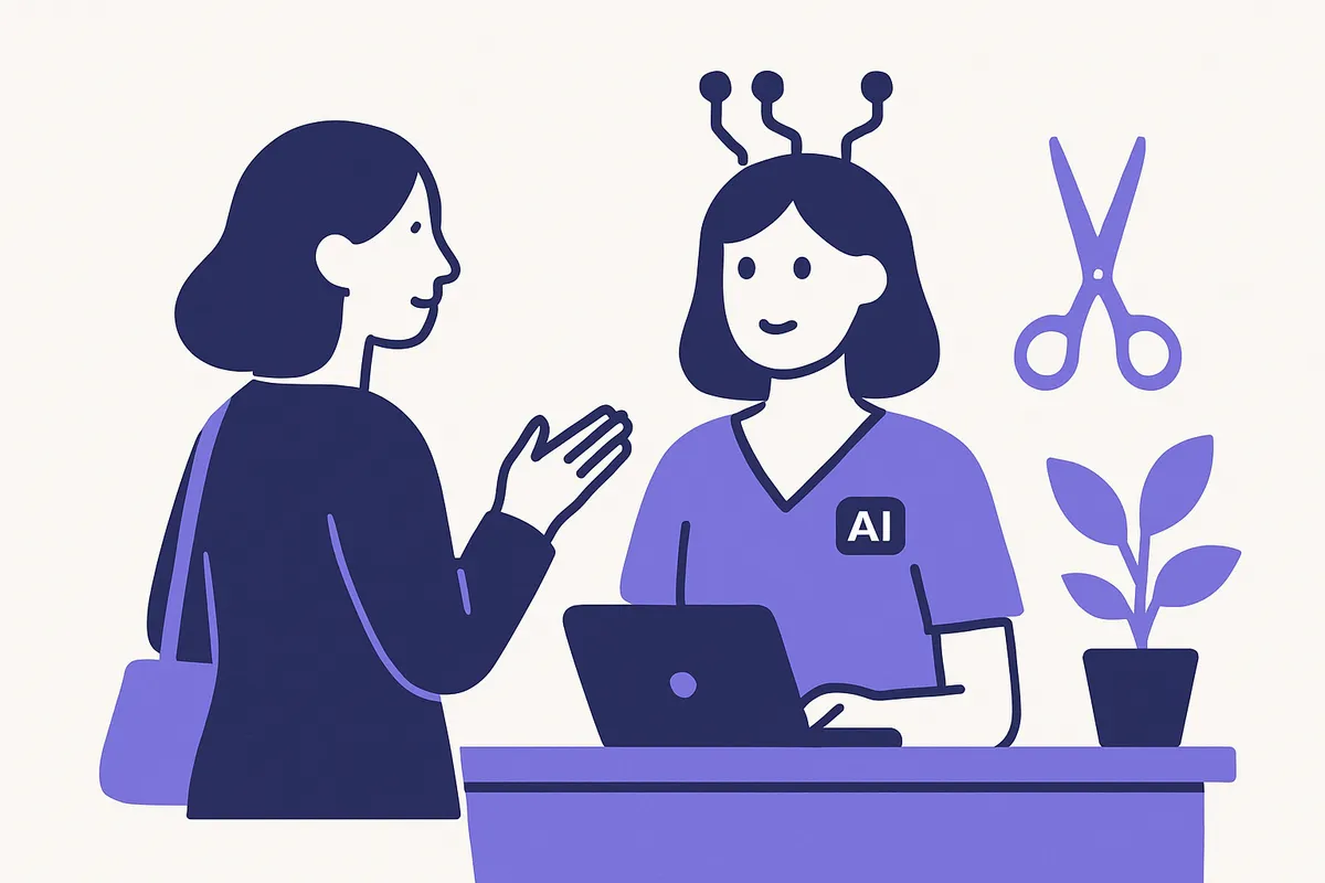 AI Receptionist: Elevating UK Salon Experiences