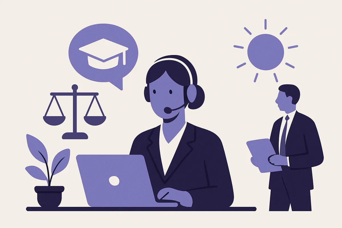 AI Receptionists: Summer Efficiency for UK Law Firms